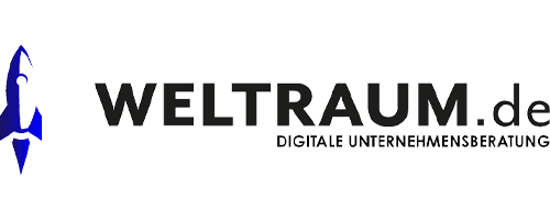 Logo Weltraum.de - Digitale Unternehmensberatung 500 x 200px
